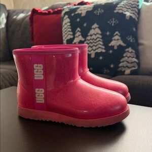 UGG Kids Bright Pink Boots